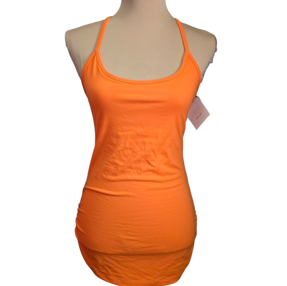 Women's Victoria's Secrey VSX Vibrant Orange Tank Camisole Top - Medium